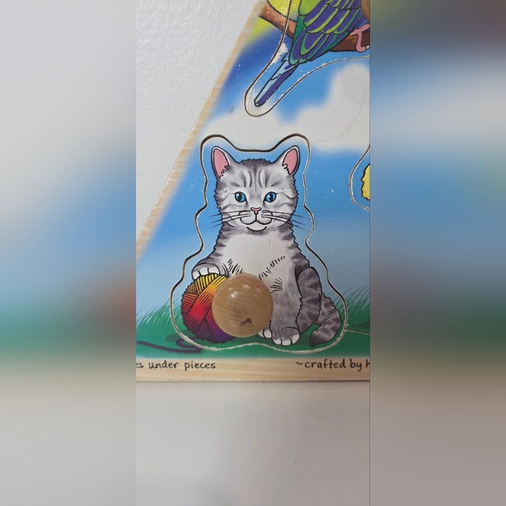💙Melissa & Doug Chunky Animal Puzzle - Picture 2 of 6
